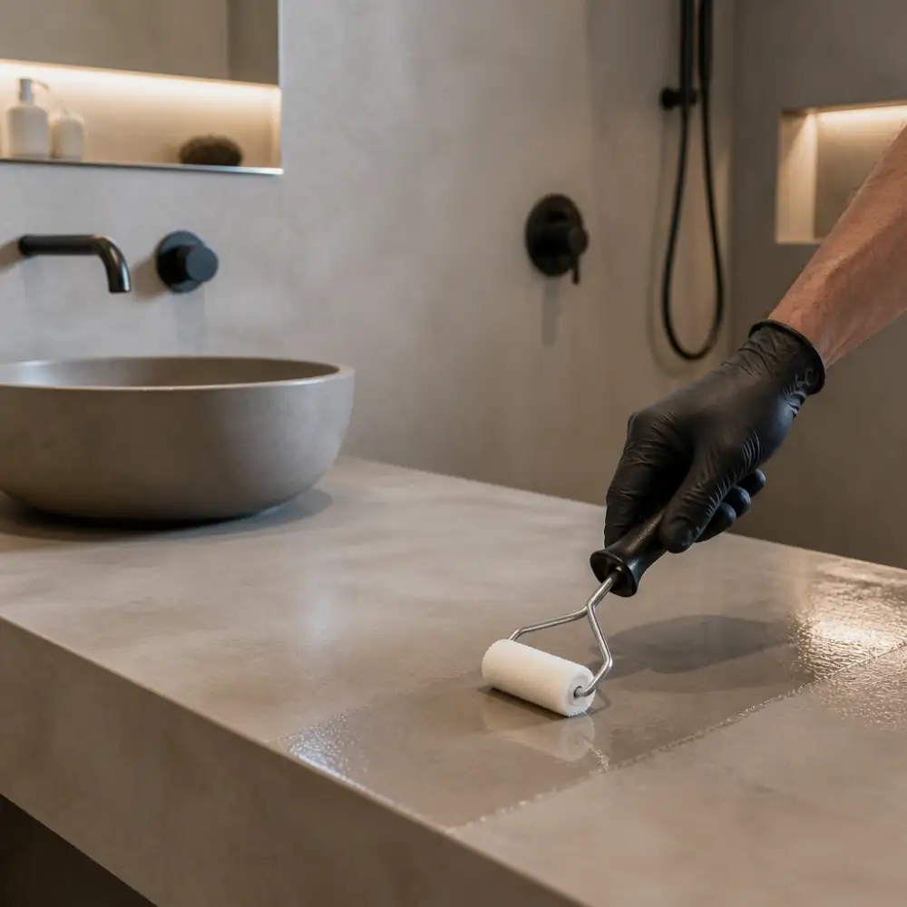 mikrocement koupelna