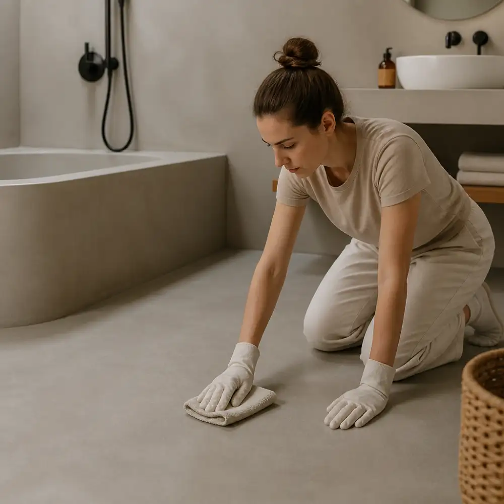 mikrocement koupelna