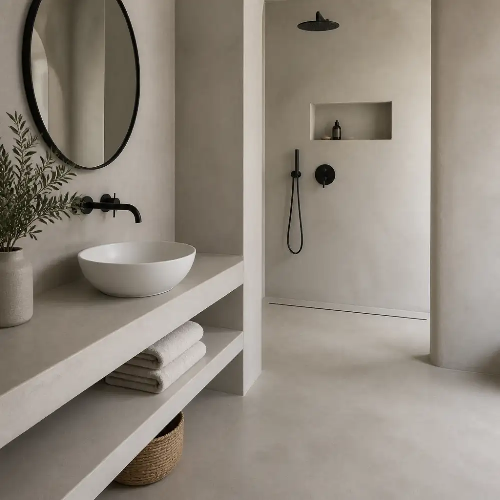 Mikrocement Koupelna