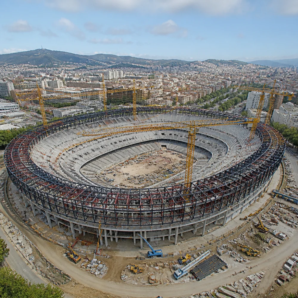 Camp Nou Rekonstrukce